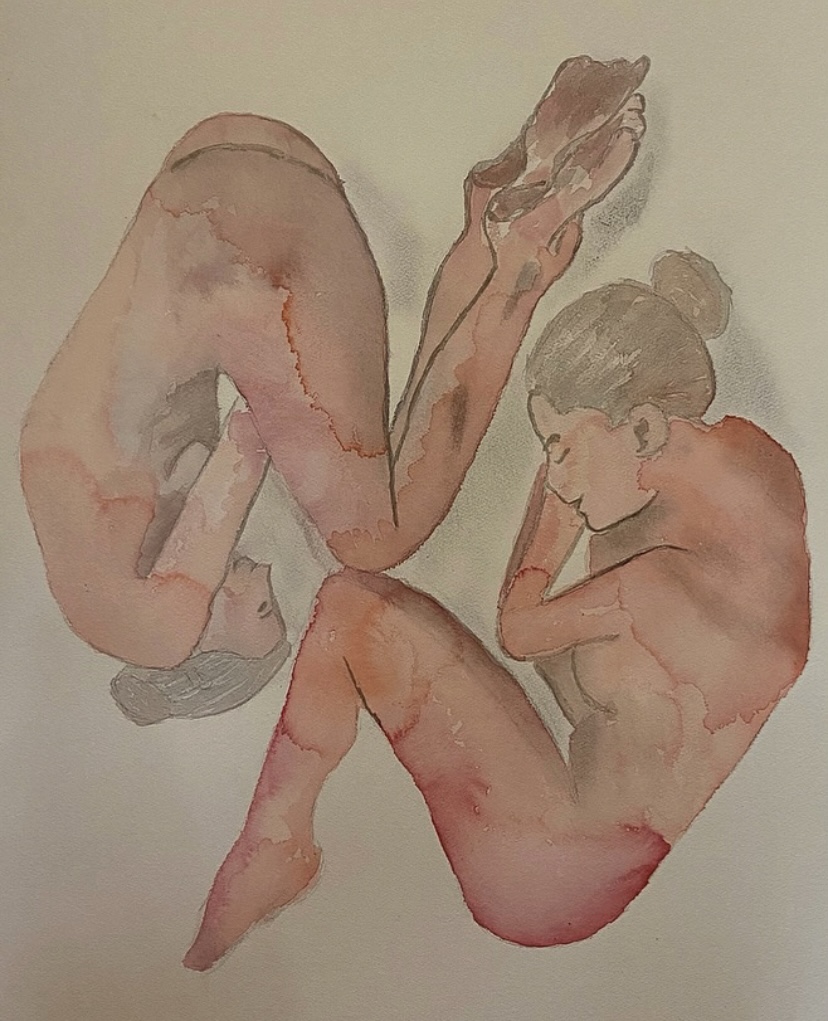 Two Within — Bodies Intertwined, by Ludmila Lobo